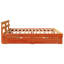 Bed Frame with Headboard Solid Pine Wood-1324561817-1324561818