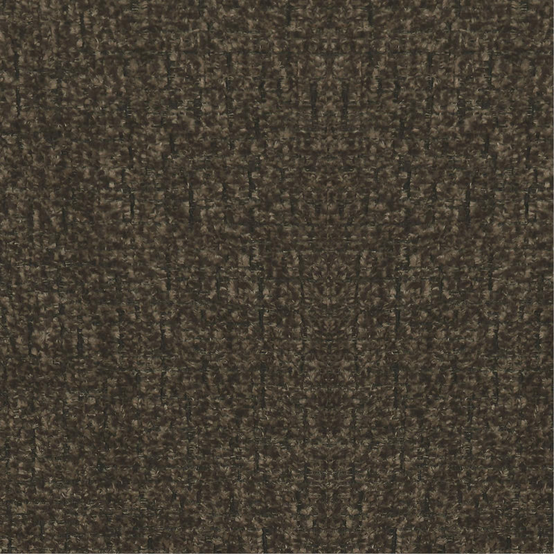 Chaise avec accoudoirs à coussin brun