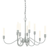 Lisse 10 - Light Candle Style Classic/Traditional Chandelier