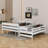 Wood Twin XL Over Queen Bunk Bed With Ladder-540411881