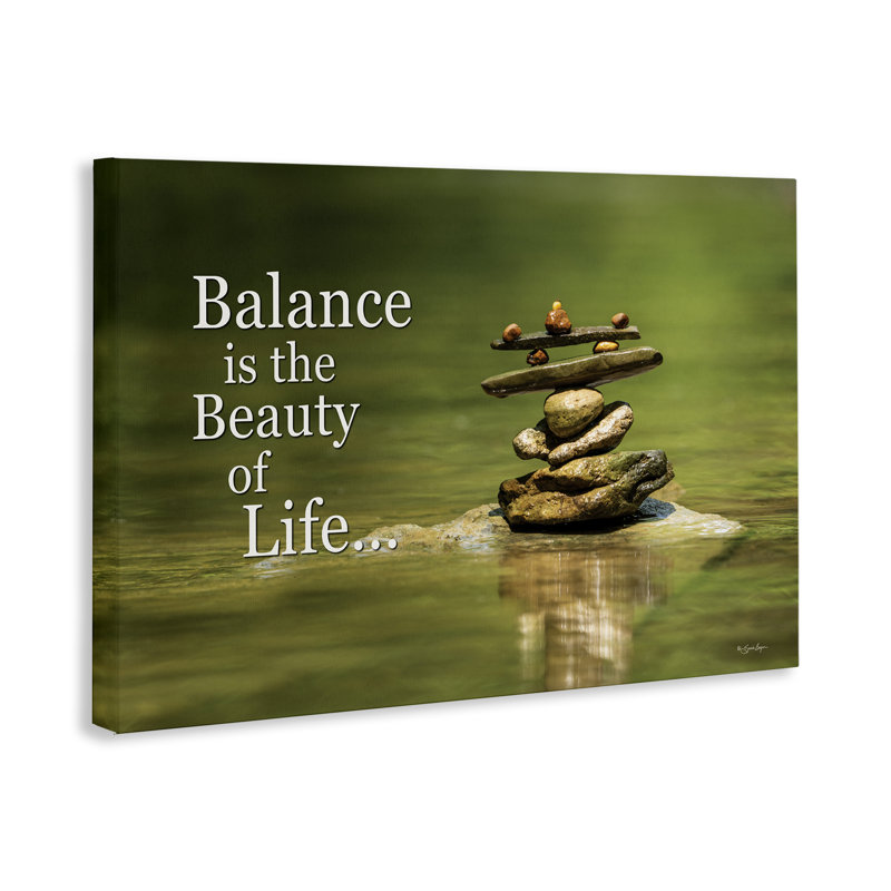 «Balance Is Beauty» par Susie Boyer, H 24 po x l 36 po