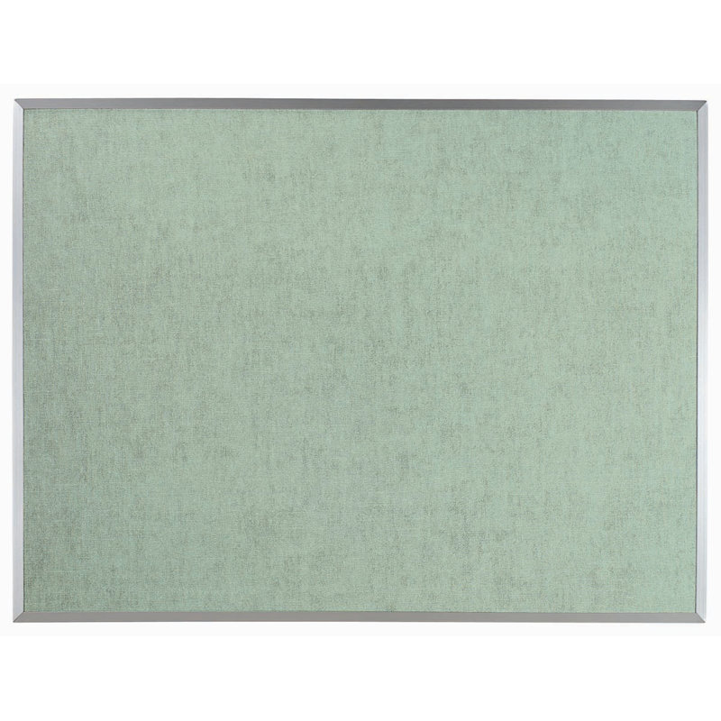 Tableau d'affichage mural en toile de jute, 36 po x 48 po, Vert