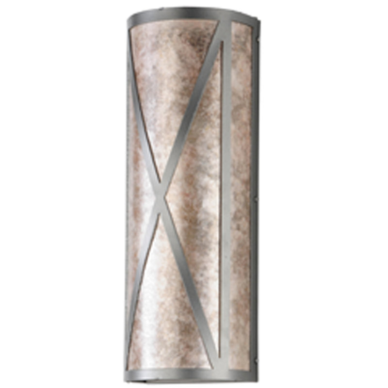 Saltire 2 - Light Flush Mounted Sconce