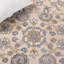 Tapis floral en viscose touffeté à la main Shillington-21600032