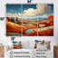 Ensemble de salon Bold Mediterranean Landscape II - Cubism-107751386-107751388