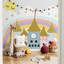 Papier peint amovible Rainbow Castles Sleeping Sun Clouds-99178471