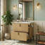 Meuble-lavabo 30 po avec lavabo en céramique-130023696