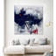 Lourds nuages sur toile-92588667