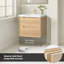 Meuble-lavabo flottant mural avec lavabo simple 30 po Rayea