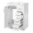 24" Bathroom Vanity with Integrated Ceramic Sink-2101390594