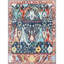 Oriental Area Rug in Red/Navy/Blue-1614680026