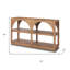 Console 54 po avec 2 tablettes