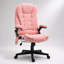 Fauteuil de bureau massant et vibrant à dossier haut avec fonction chauffante, idéal pour le confort et la flexibilité à la maison et au bureau.