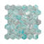 Eterna Hexx 12'' x 12'' Recycled Glass Mosaic-108486576