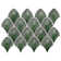 Divine 9.05'' W x 12.79'' Polished Glass Fishscale Mosaic Wall Tile (0.8 Sq. Ft. / Each)