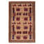 Tapis brun clair Rare War 3 pi 1 po x 4 pi 9 po