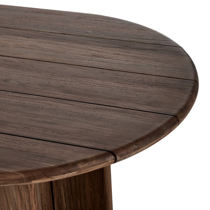 Paden Outdoor Oval Teak Dining Table