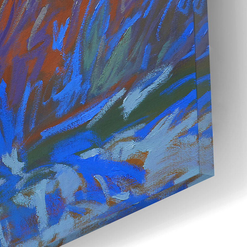 «Color Field 67» par Jane Schmidt, H 12 po x l 16 po x P 0,13 po