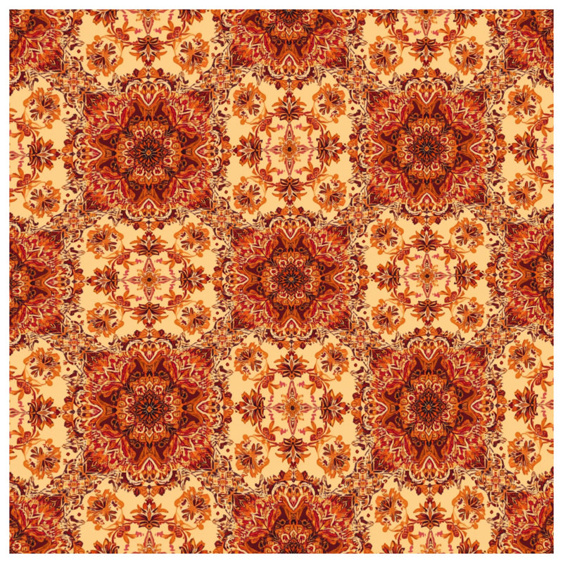 Tapis de bain Mandala, 34 po L x 21 po L
