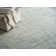 Cortero Hand Tufted Wool Abstract Area Rug in Light Blue/Ivory