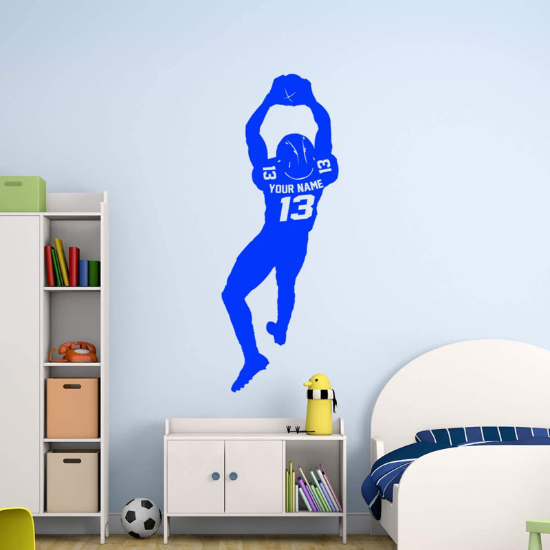 Wall Decal, 48" H x 16" W, Blue