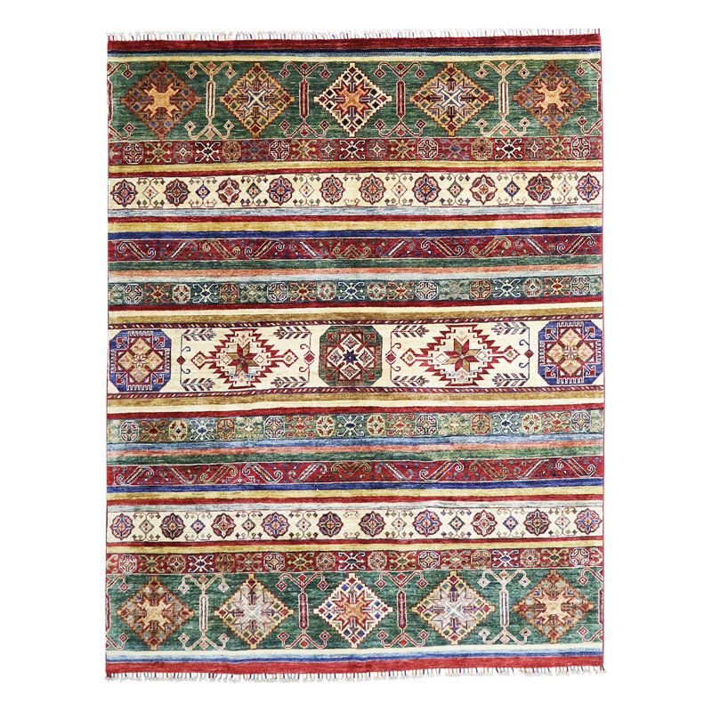 Multicolored Apple Khorjin 6' 6" x 8' 3"