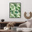«Botanical Monstera Leaves», motif d'art bohémien sans cadre-1450799582