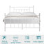 Structure de lit plateforme en métal avec tête de lit et pied de lit Kempst, base de matelas avec support en lattes d'acier, rangement sous le lit, aucun sommier requis, silencieux-1441705733-1439648194