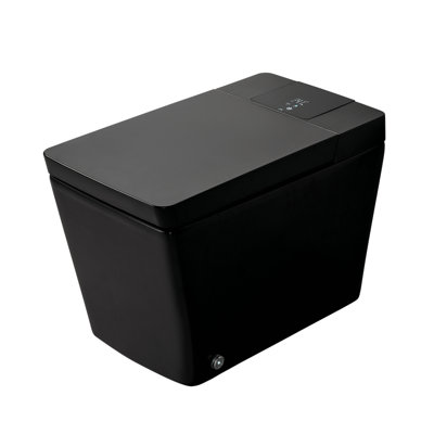 SJ STAR&JANE Smart Bidet Toilet With Modern Display, Heated Seat, Instant Water Heating, Auto Open/Close/Flush, Dual Nozzle