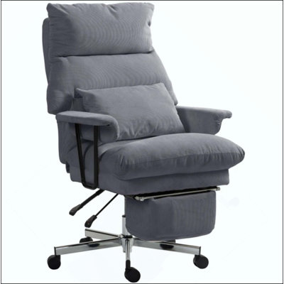 Overstuffed Office Chair With Lumbar Support