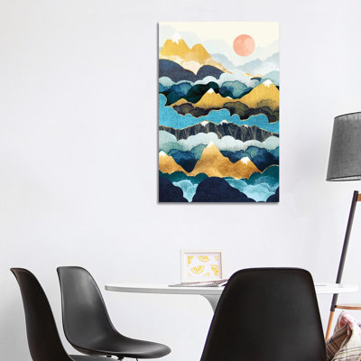 Cloud Peaks - impression d'art graphique
