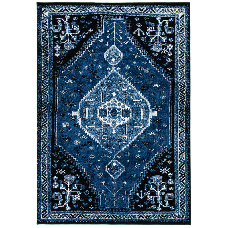 Vintage Hamadan Performance Oriental Rug, Rectangle 2'7" x 5'