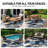 Hernandez Floral Navy/Ivory/Blue Indoor & Outdoor Area Rug-450504319