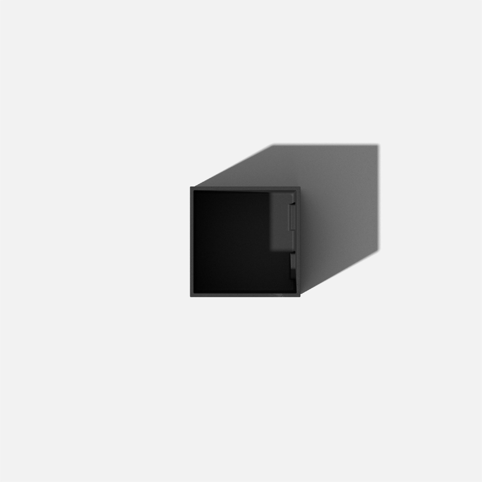 Geo Series 5" Pot Planter, Black, 2