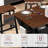 Farmhouse Kitchen Island with Storage, Sliding Barn Door, Metal Grid, Drop Leaf & Wheels-1570160847