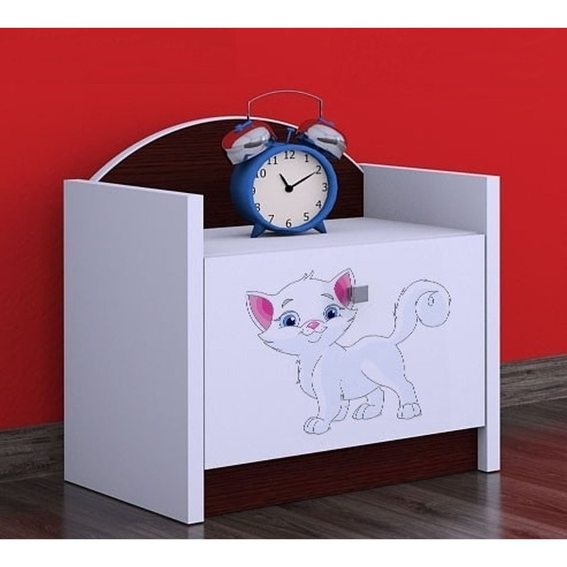 Gannon Nightstand, Dark Brown