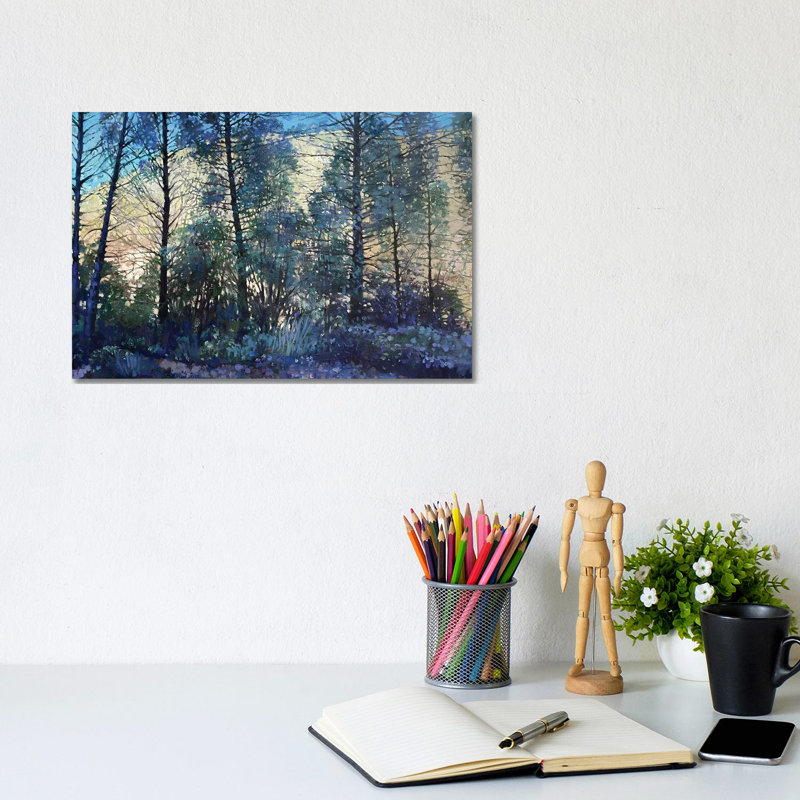 Lace Of The French Alps by Nadezda Stupina - Gallery-Wrapped Canvas Giclée on Canvas, 20.32 cm H x 30.48 cm W, Wrapped Canvas