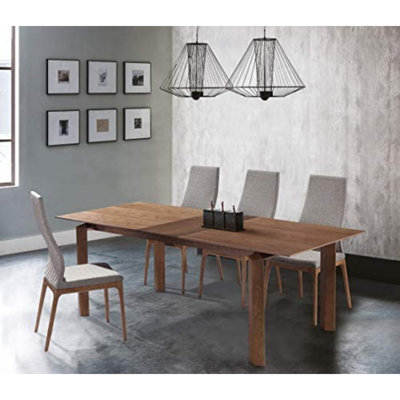Bridgwater Walnut Four Leg Dining Set