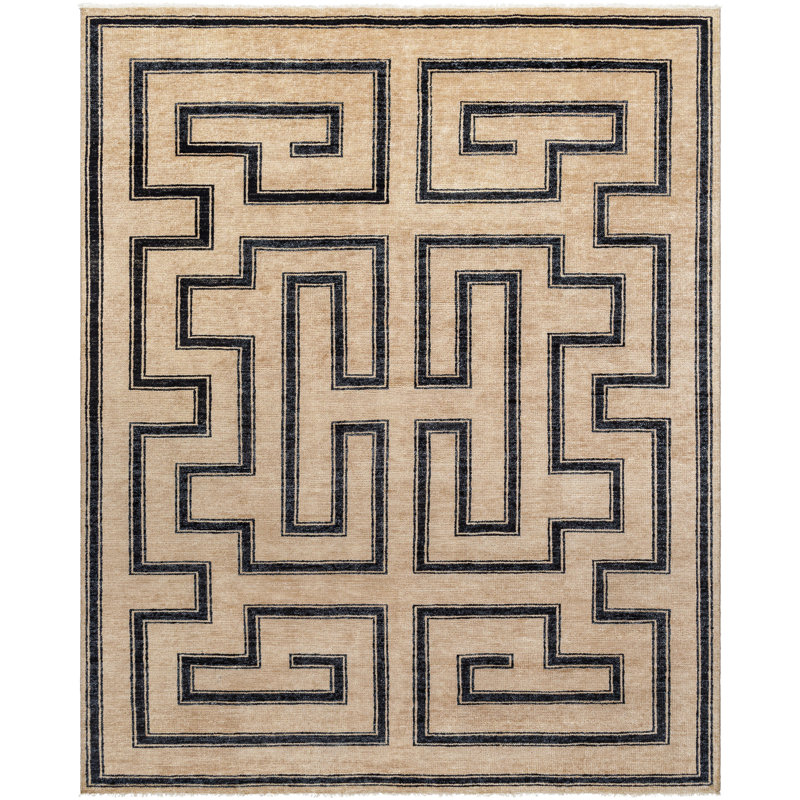 Riviera Geometric Area Rug, Rectangle 6' x 9'