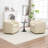 Morre Upholstered Swivel Barrel Chair-1725407162