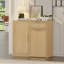 Armoire à déchets coulissante 13 gallons avec tablette et tiroir réglables-130405895-130405898