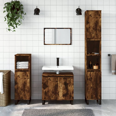 Aarlo Freestanding Bathroom Storage Furniture Set