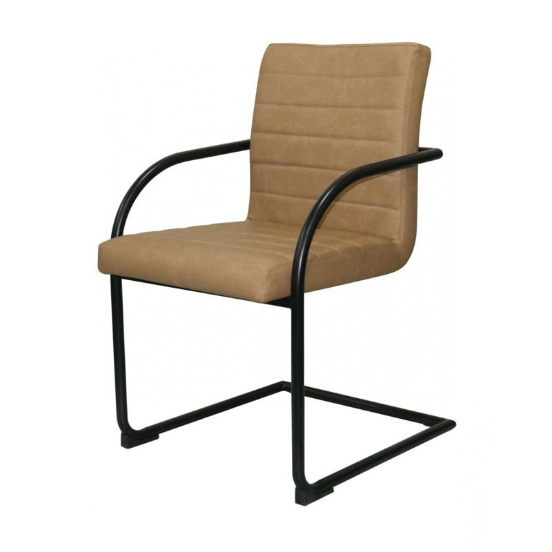 Dewey - Modern Dining Chair (Set of 2), Tan