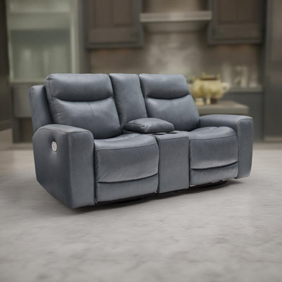 Upholstered 79'' Power Reclining Loveseat