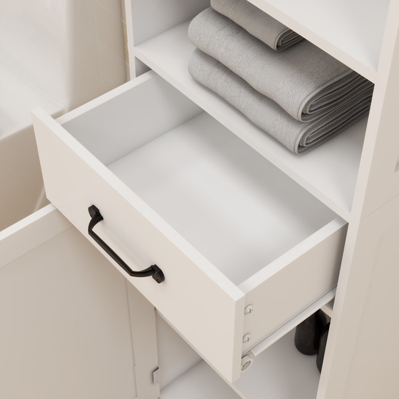 Armoire sur pied à porte étroite