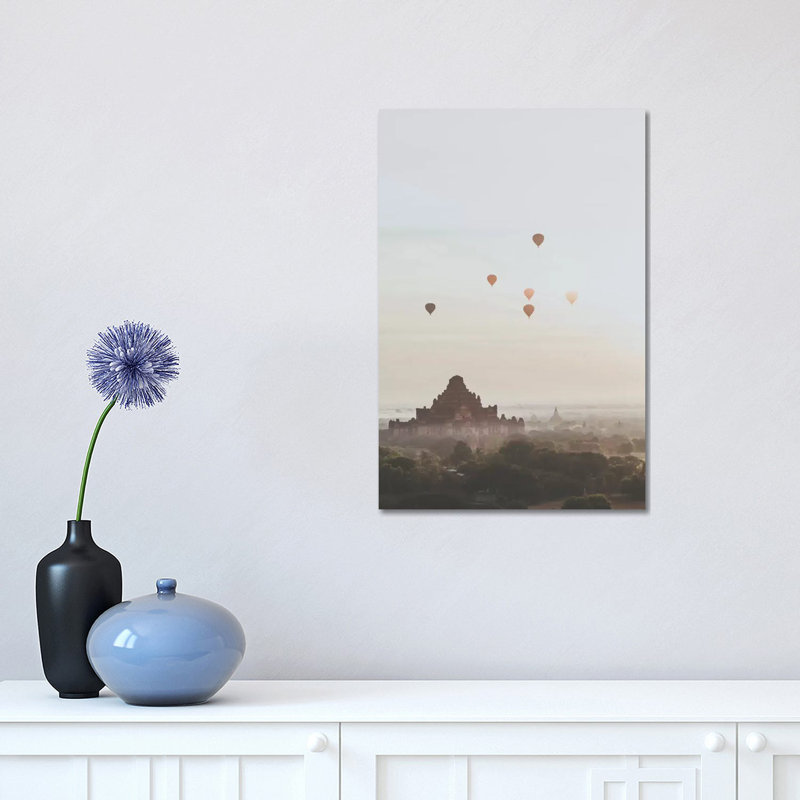 Bagan, Myanmar II 1 Piece Wrapped Canvas Wall Art, 30.48 cm H x 45.72 cm W