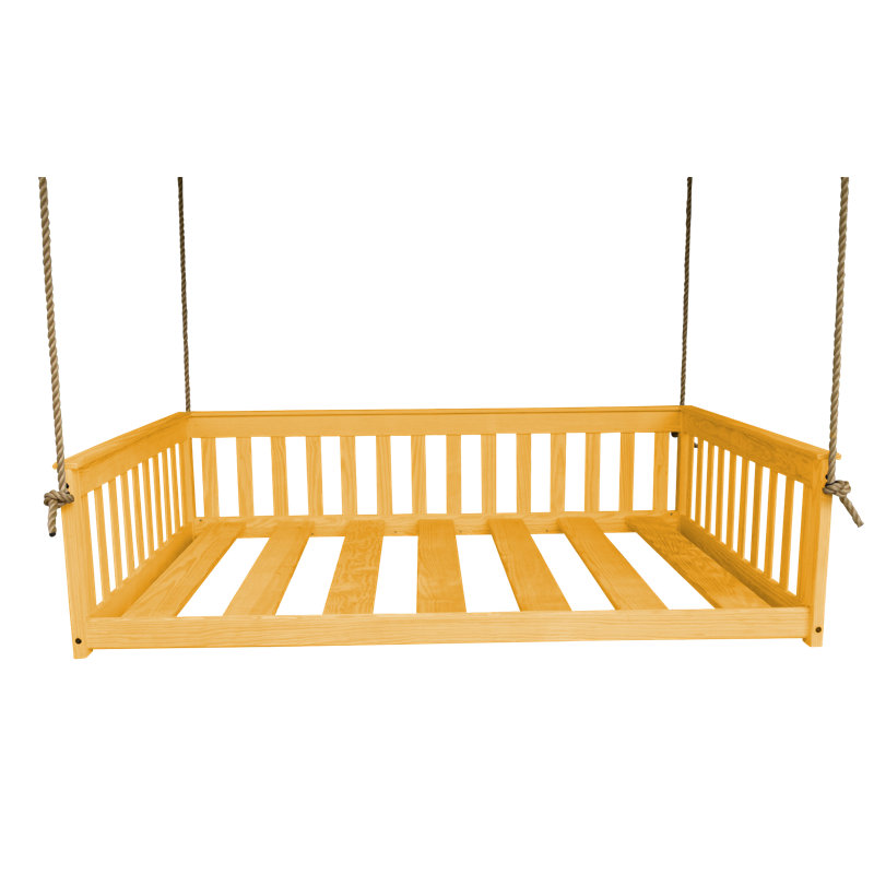 Carol Solid Wood Daybed, Honey, Full
