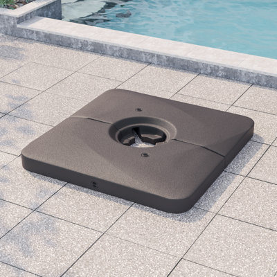 Sarwa 20.5 Lb. HDPE Plastic Umbrella Base