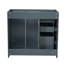 Ensemble de meuble-lavabo autoportant avec cadre en bois massif 36 po, 3 tiroirs et portes à fermeture douce-132915388-132915389