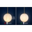 Luminaire suspendu sphère 1 lumière Kimbrielle-435080894